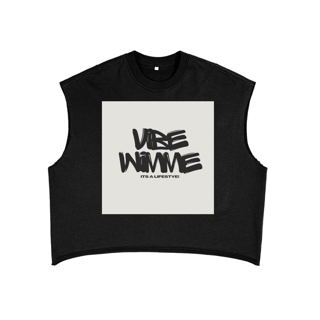 French Terry Boxy Tank Top