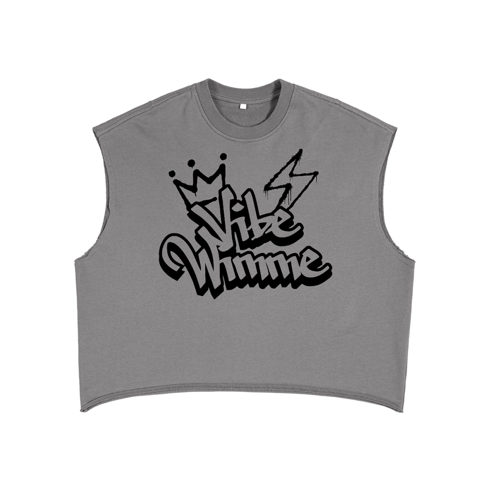 French Terry Boxy Tank Top