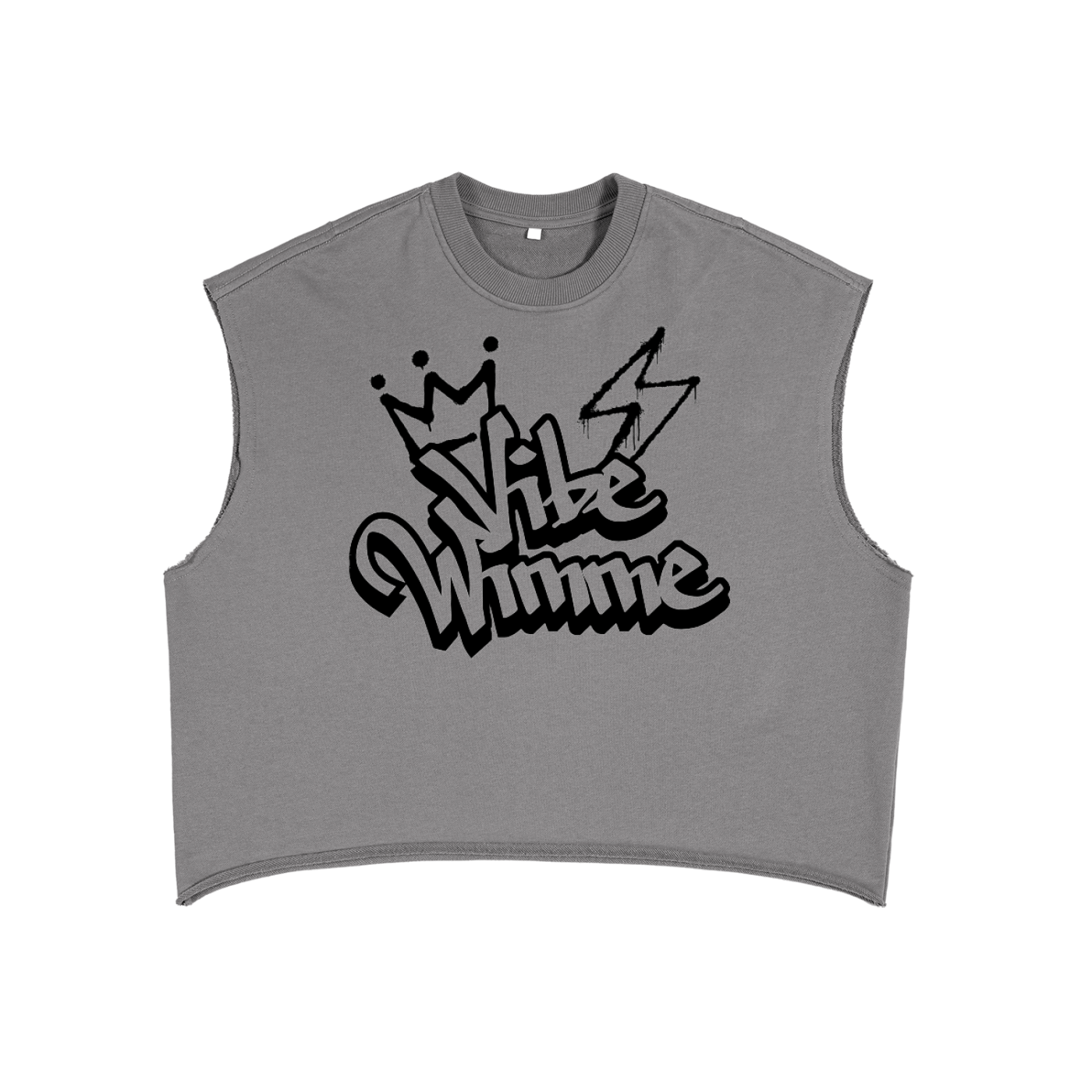 French Terry Boxy Tank Top