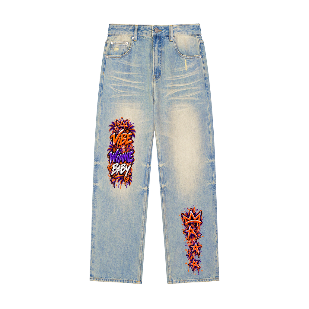 Clemson Vibe Wimme Denim Jeans