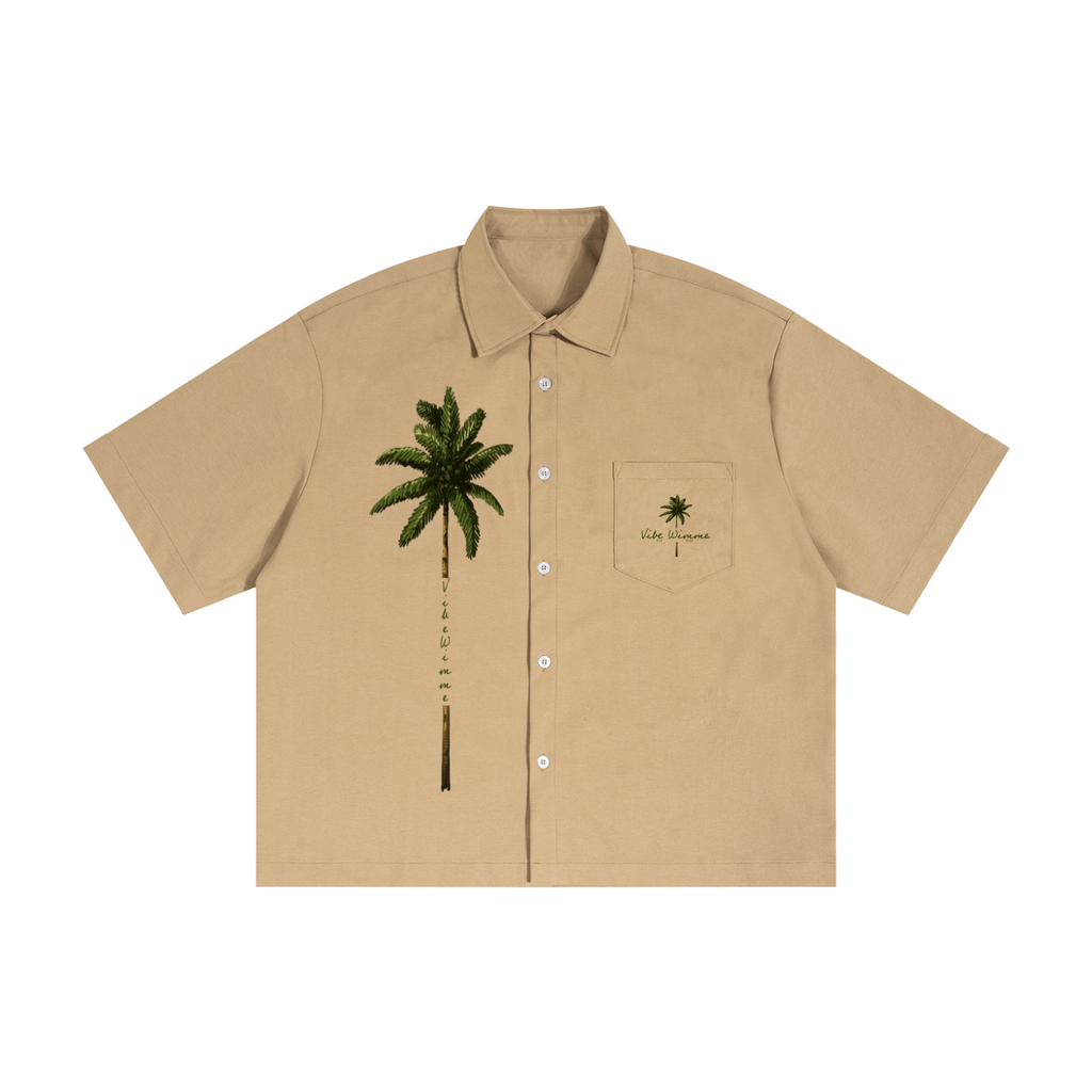 Unisex Boxy Heavyweight Short Sleeve Shirt