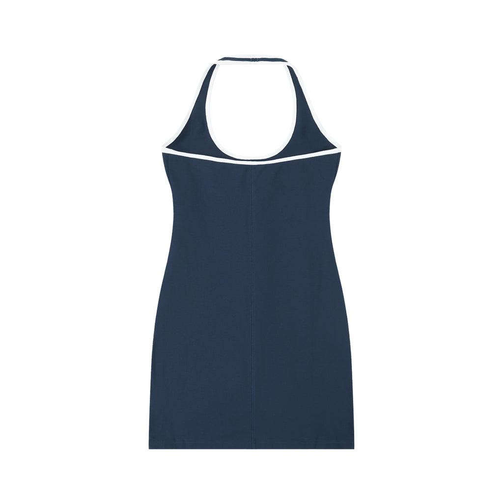 Women's Binding Tight Halter Dress