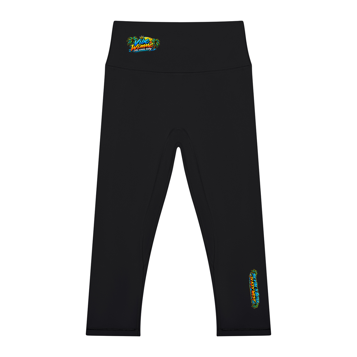 Goombay Women's High Waisted Yoga Capri Leggings