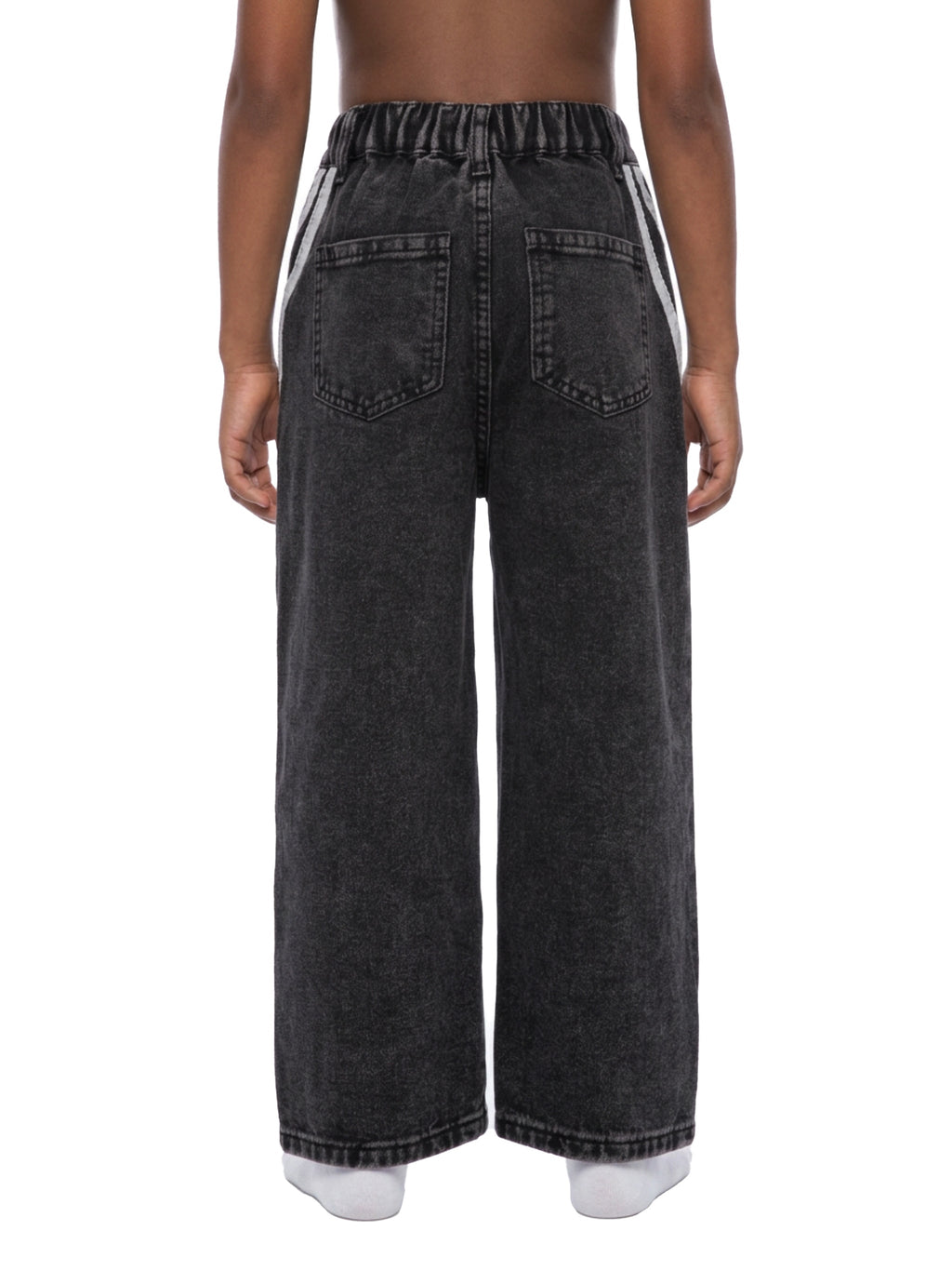 Kid’s Vintage Wash Side Stripe Jeans