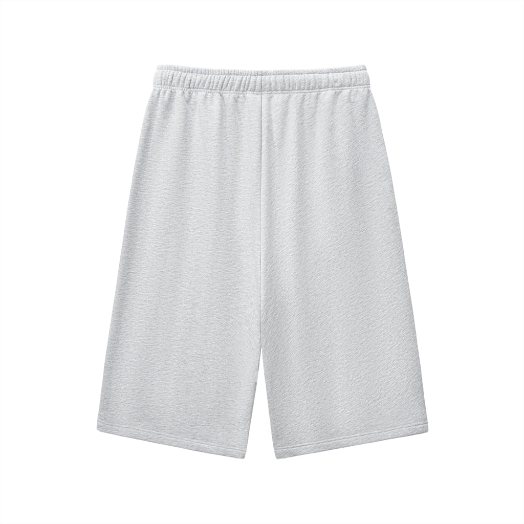 Relaxed Drawstring Three-quarter Sweatpants