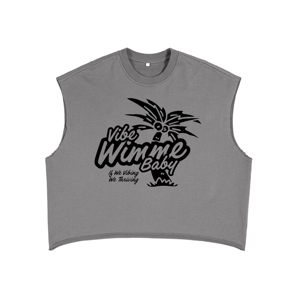 French Terry Boxy Tank Top
