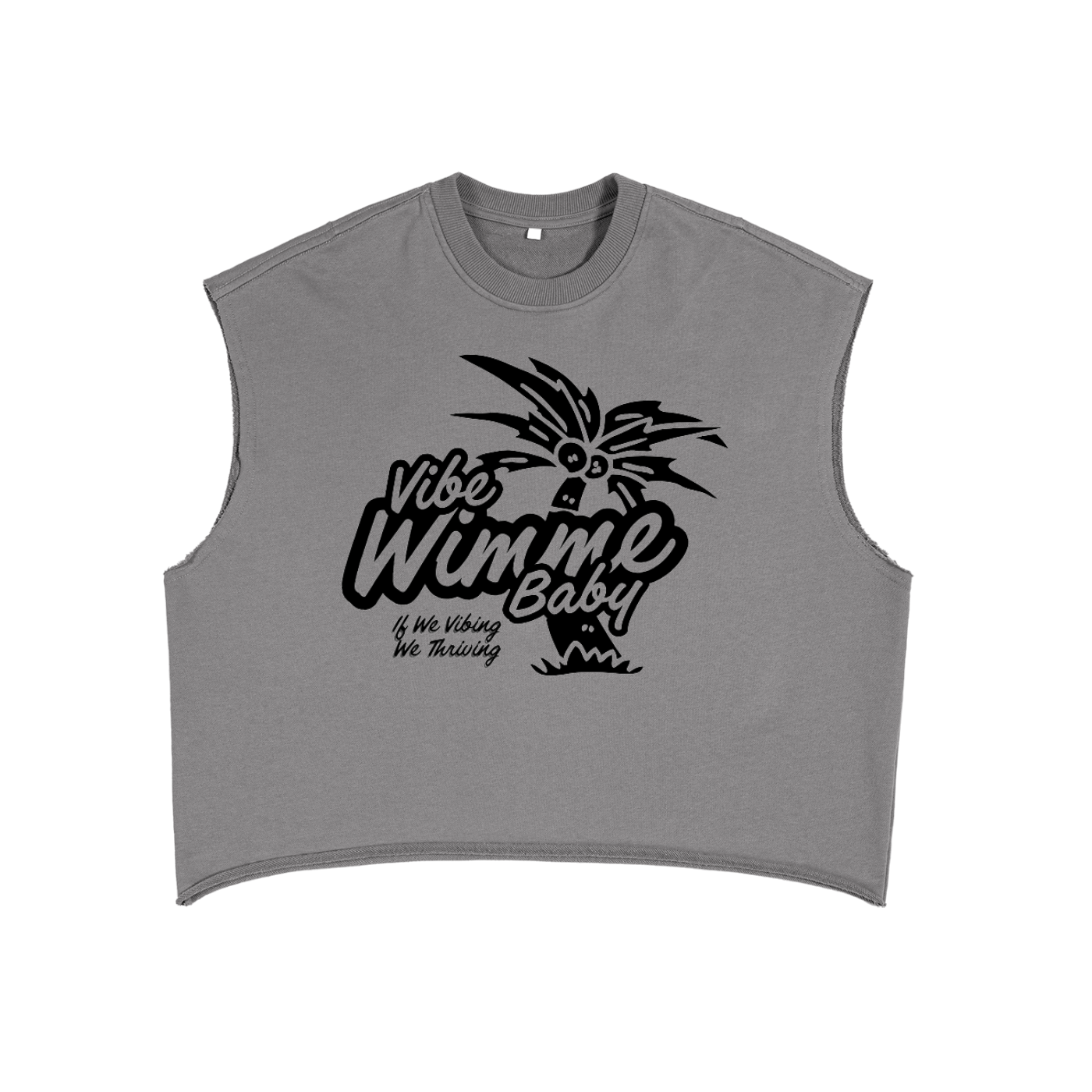 French Terry Boxy Tank Top