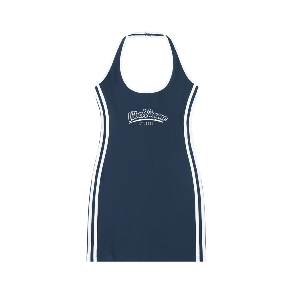 Women's Binding Tight Halter Dress