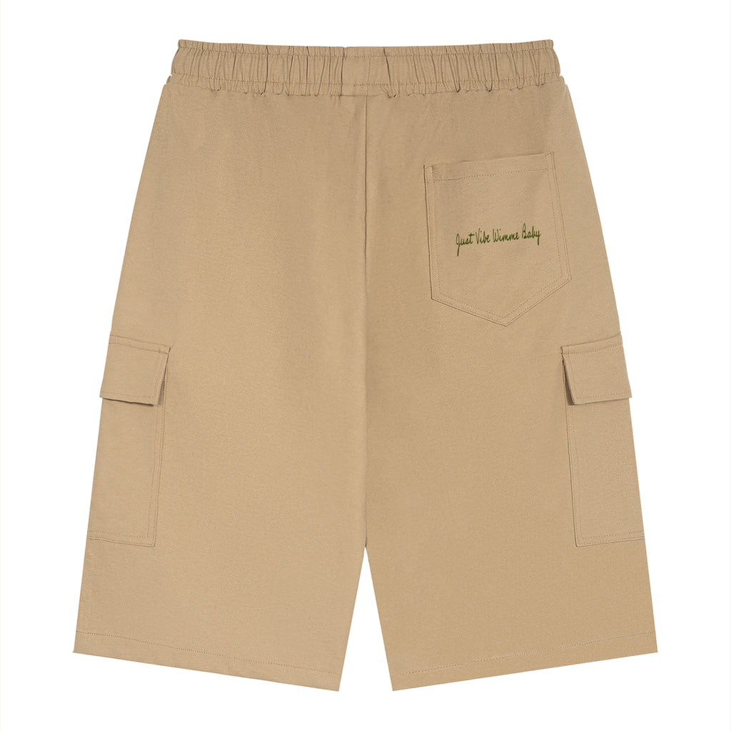 Unisex Drawstring Cargo Shorts