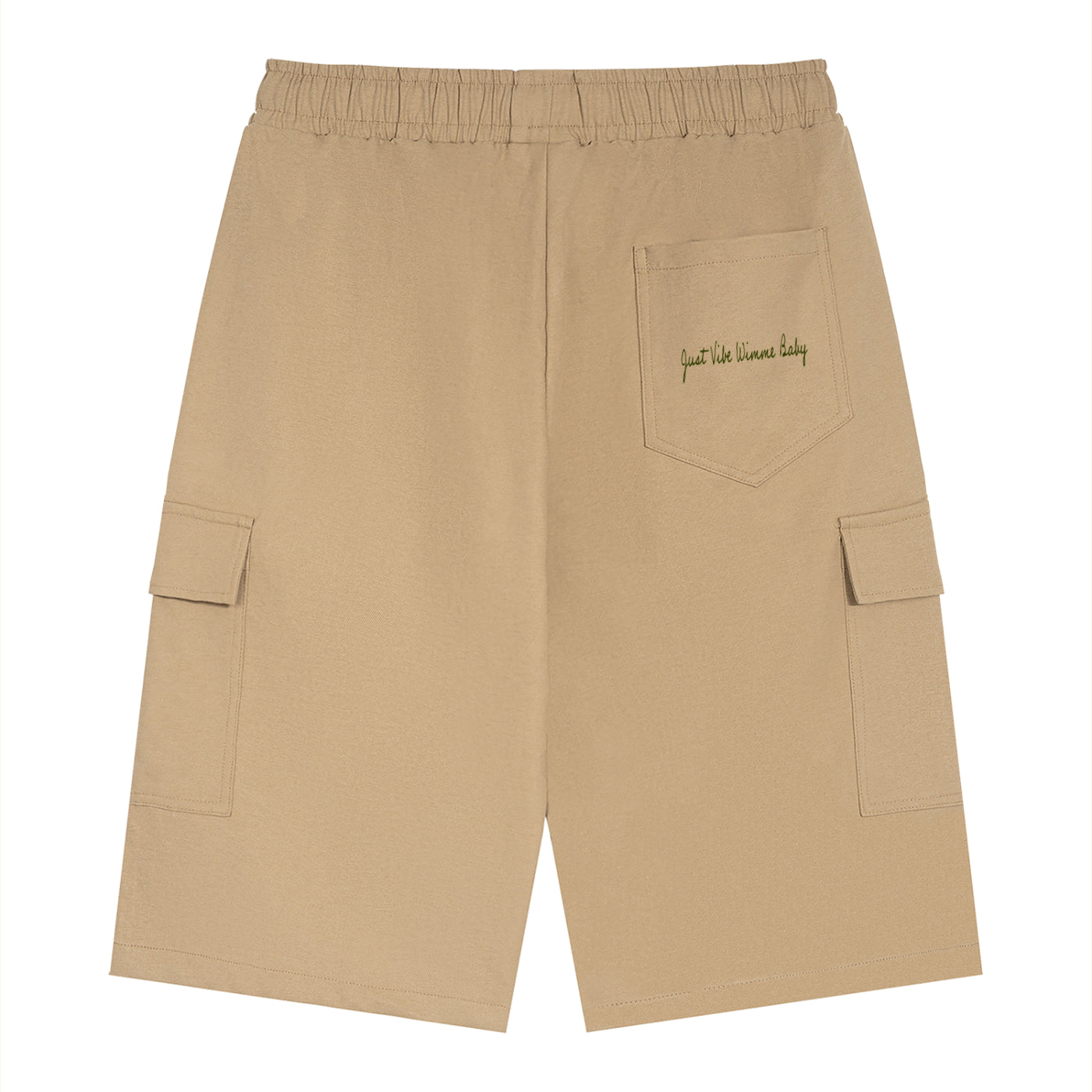 Unisex Drawstring Cargo Shorts
