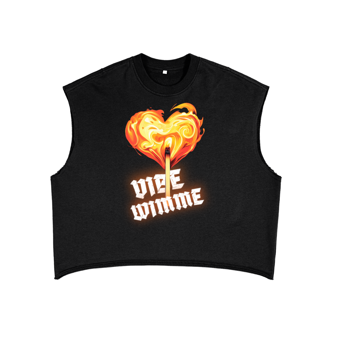 French Terry Boxy Tank Top