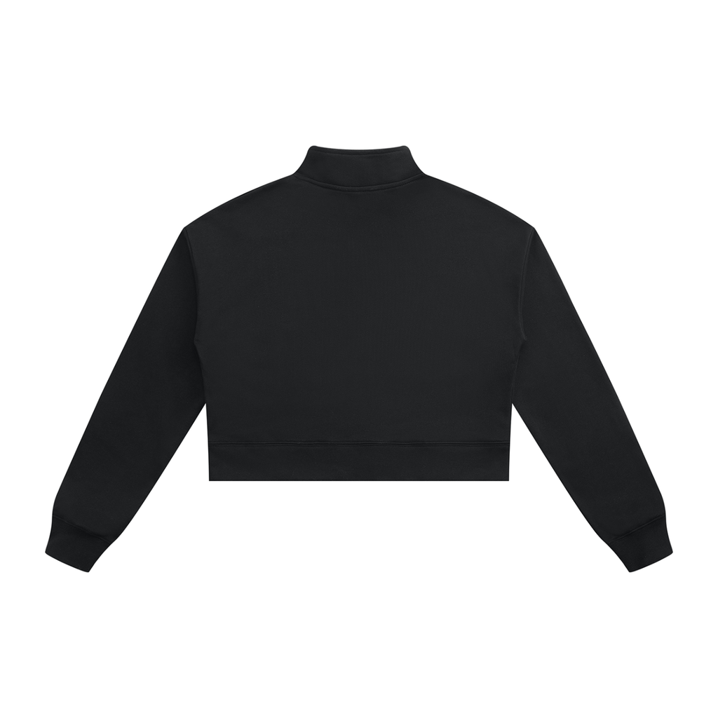 Women's Vibe Wimme Crop Quarter-Zip Sweatshirt