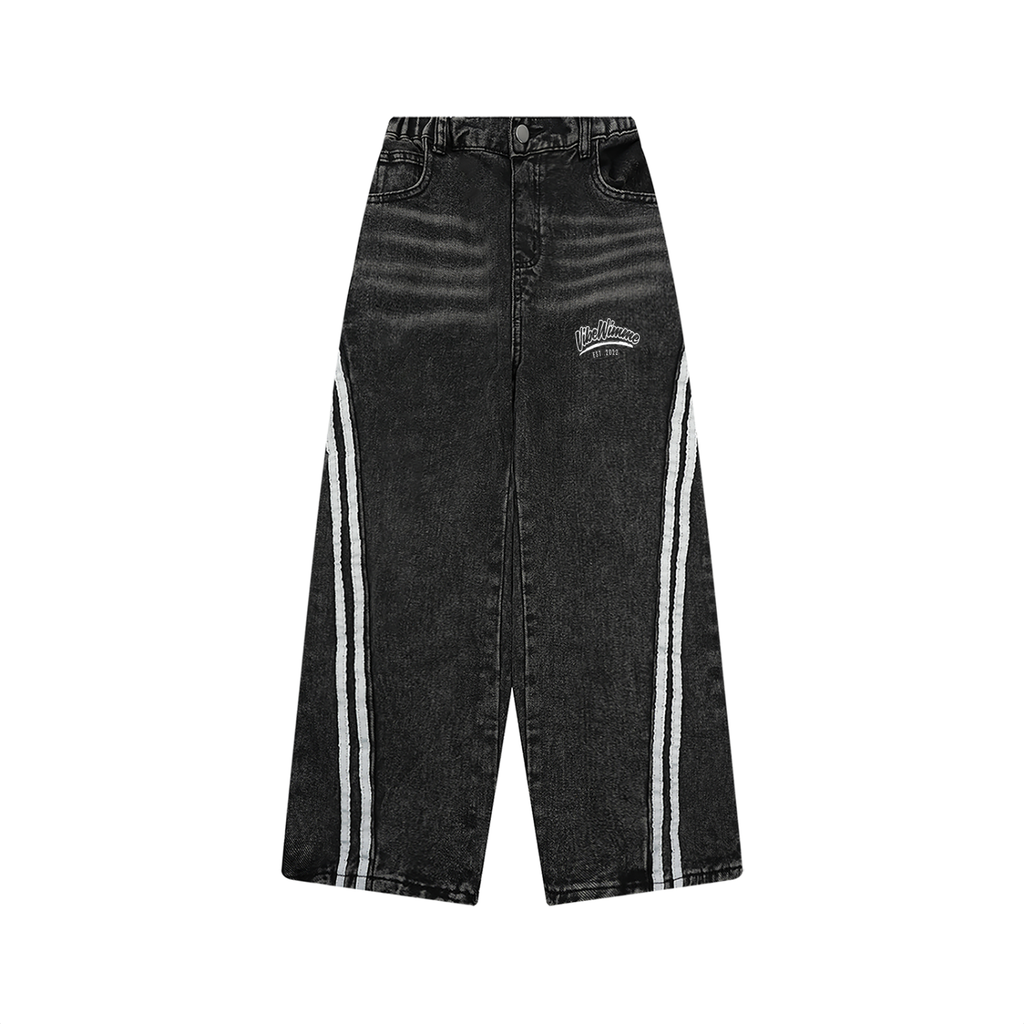 Kid’s Vintage Wash Side Stripe Jeans