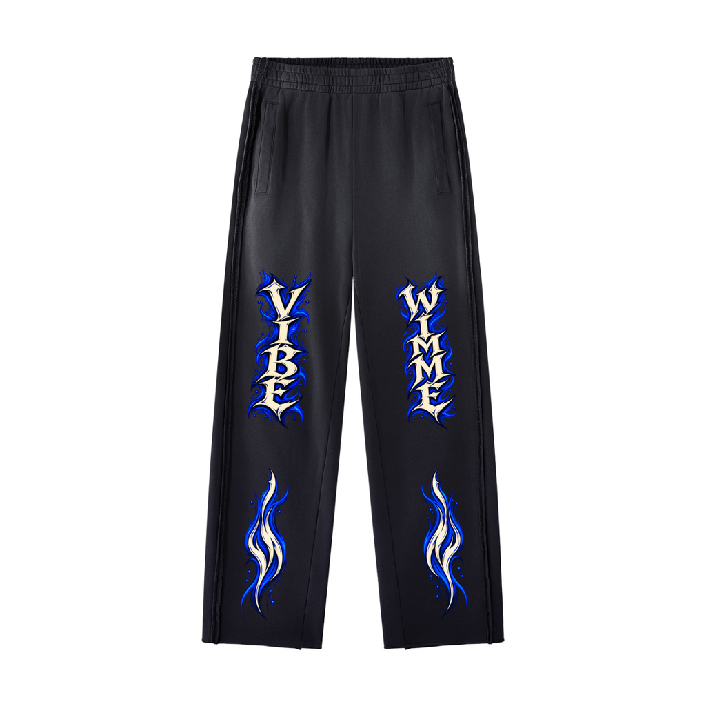 Electric Vibe Wimme Sunfade Raw Hem Sweatpants