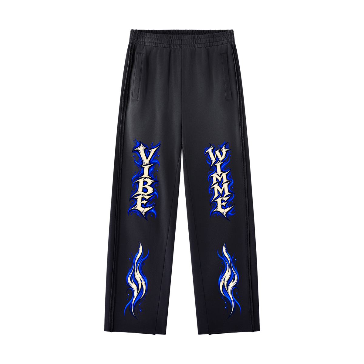 Electric Vibe Wimme Sunfade Raw Hem Sweatpants