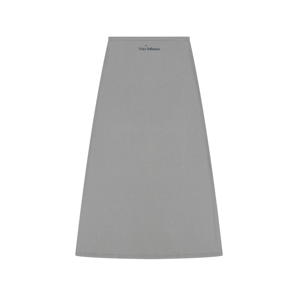 Women's Solid Color Knit Maxi Skirt