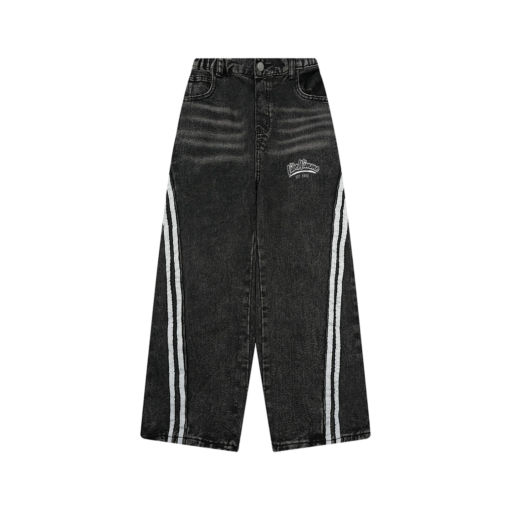 Kid’s Vintage Wash Side Stripe Jeans