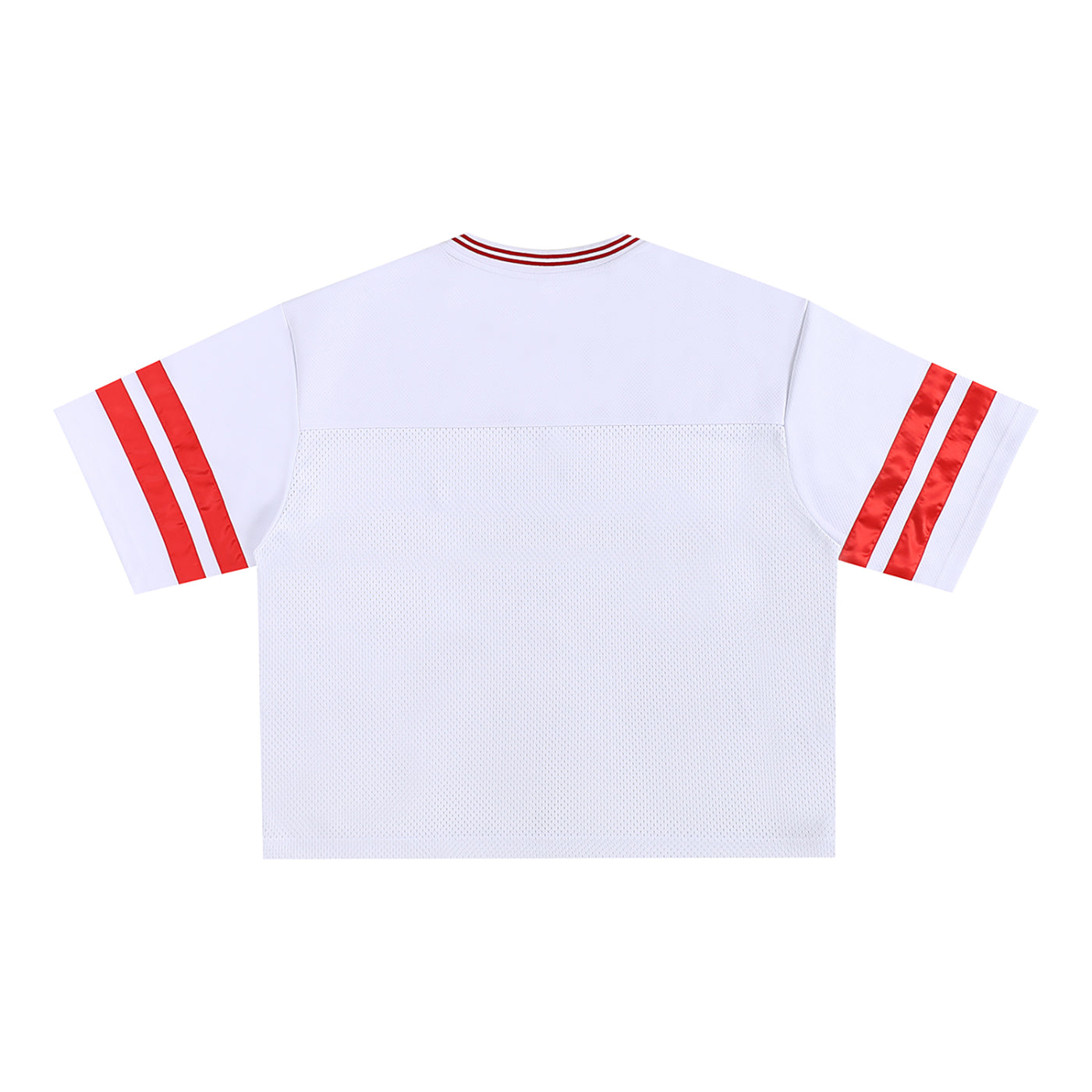 Taped Mesh Boxy T-Shirt