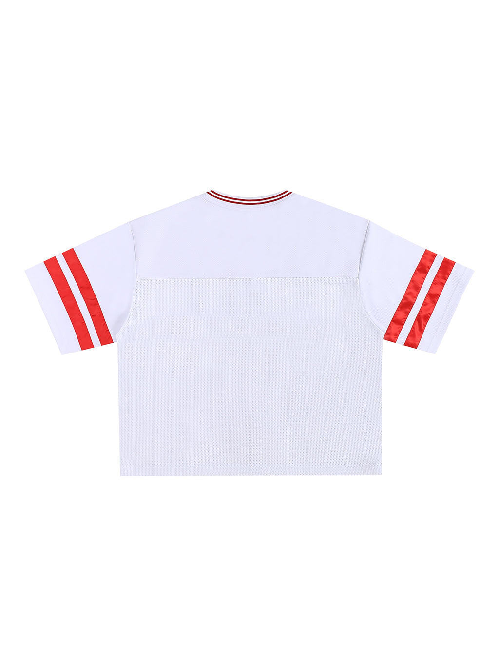 Taped Mesh Boxy T-Shirt