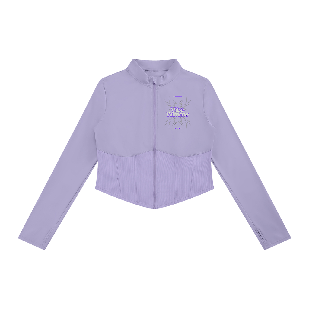 Women's Slim Fit Full-Zip Yoga Jacket
