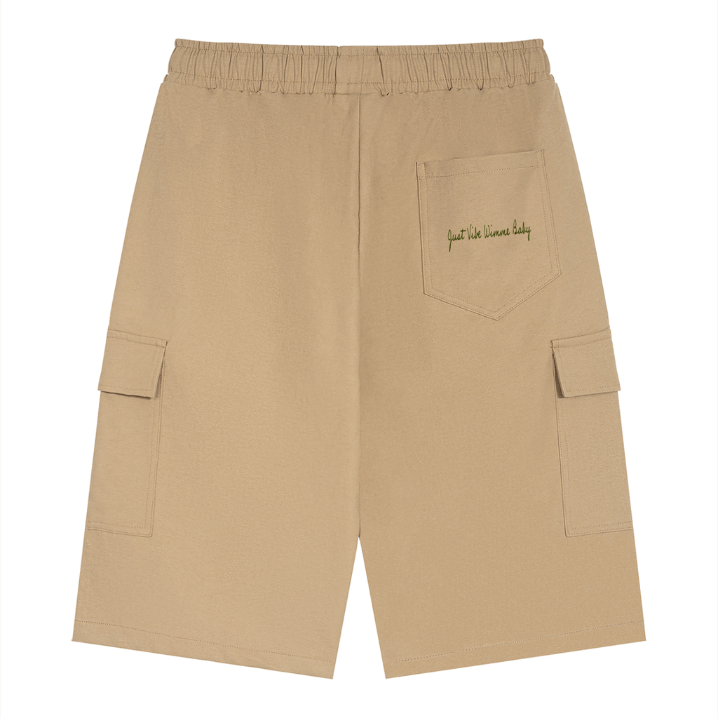 Unisex Drawstring Cargo Shorts