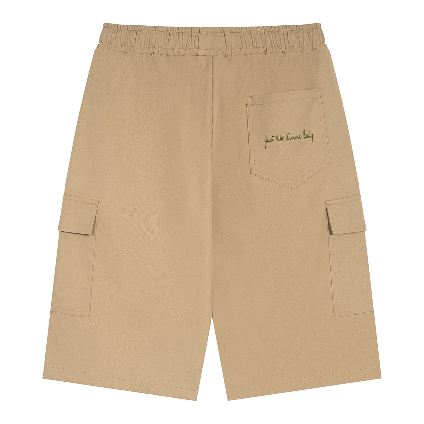 Unisex Drawstring Cargo Shorts