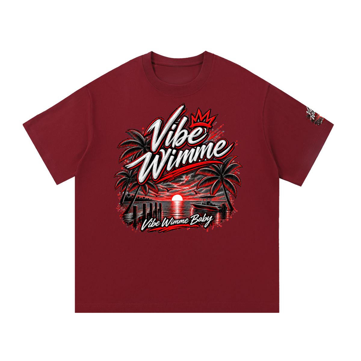 Key West High School Themed Cotton T-Shirt