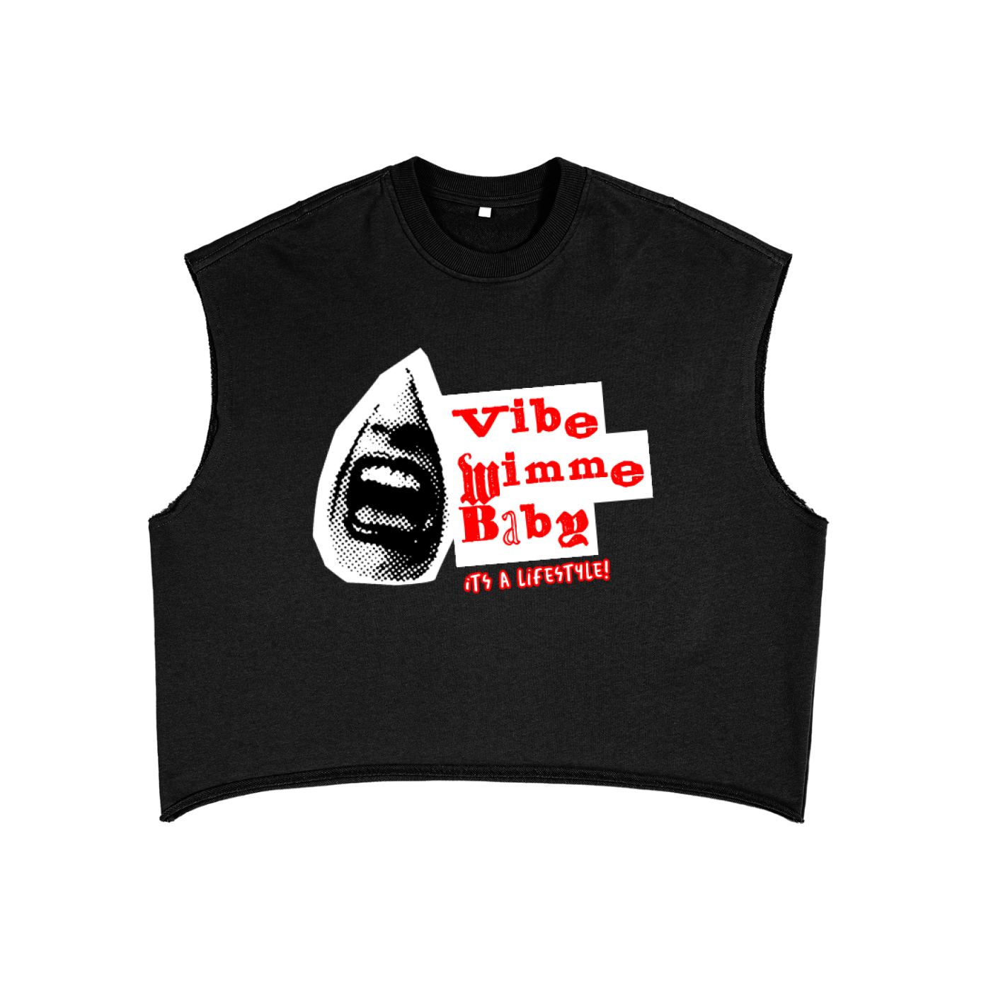 French Terry Boxy Tank Top