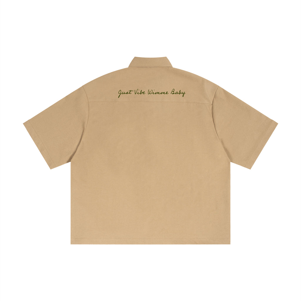 Unisex Boxy Heavyweight Short Sleeve Shirt