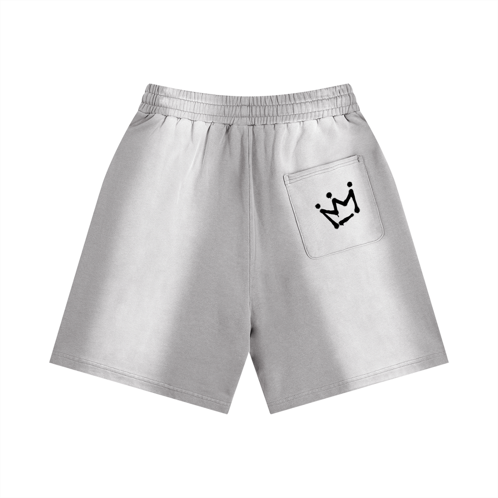 Sun Fade Distressed Shorts