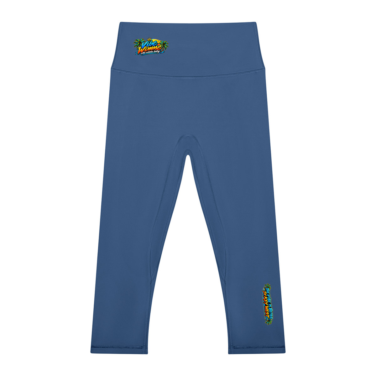 Goombay Women's High-Waisted Capri Leggings