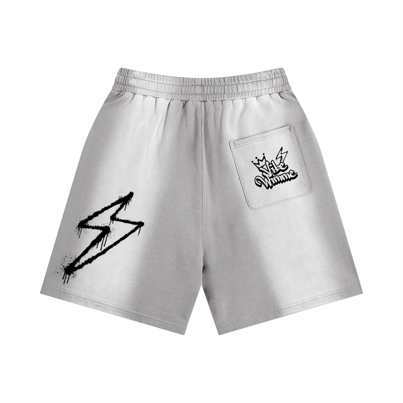 Sun Fade Distressed Shorts