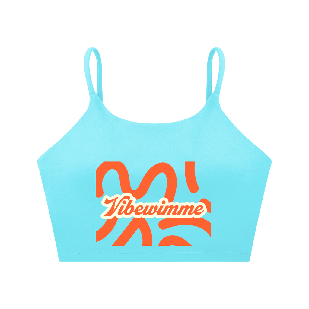 Spaghetti Strap Yoga Sports Bra
