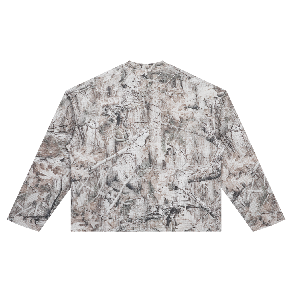 Unisex Vibe Wimme Tree Camo Waffle T-Shirt