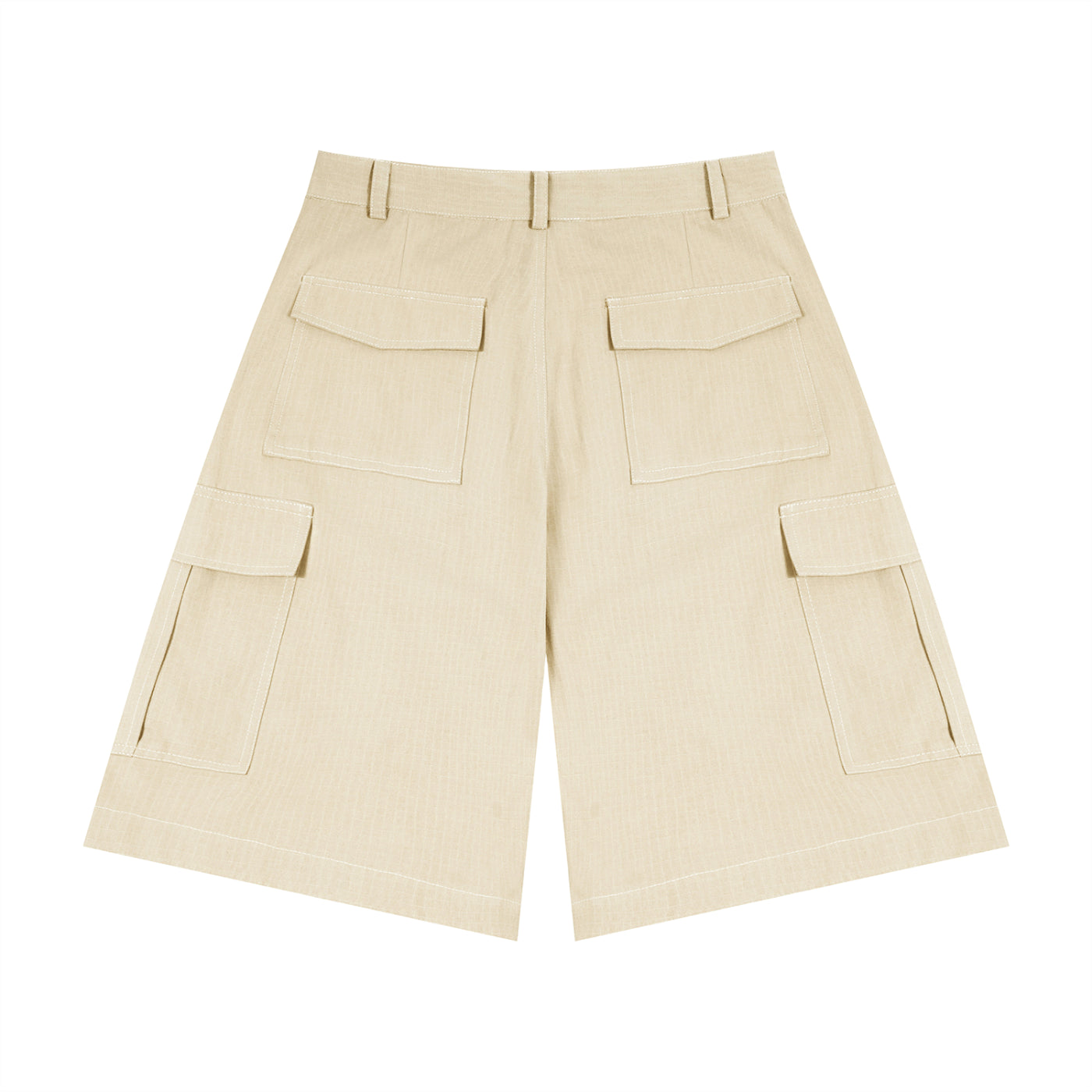 Unisex Woven Cargo Shorts