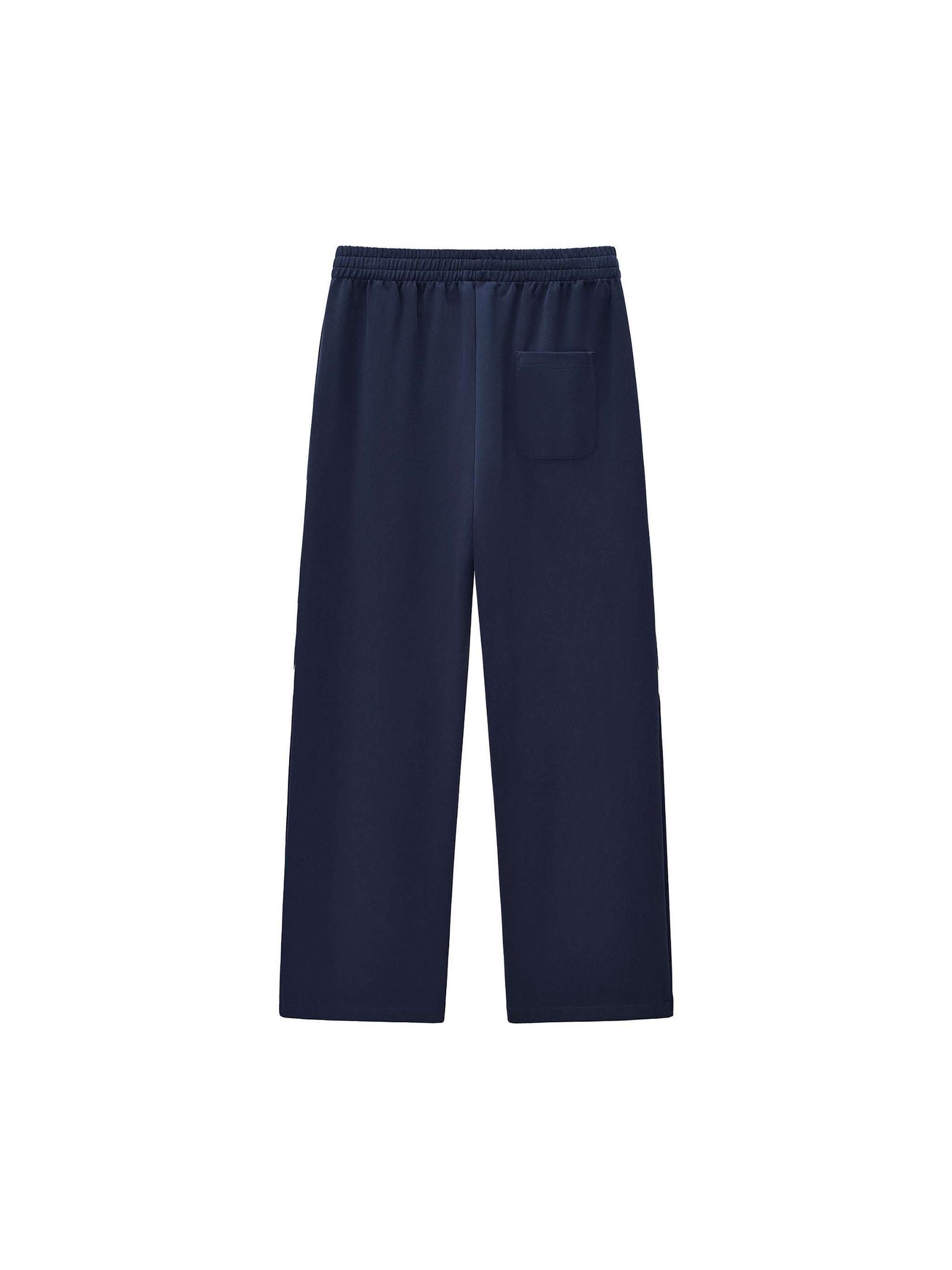 Curved Stripe Straight Sweatpants