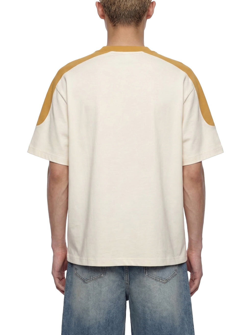 Unisex Color Block Oversized T-Shirt