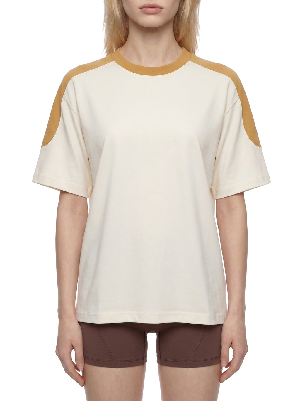 Unisex Color Block Oversized T-Shirt