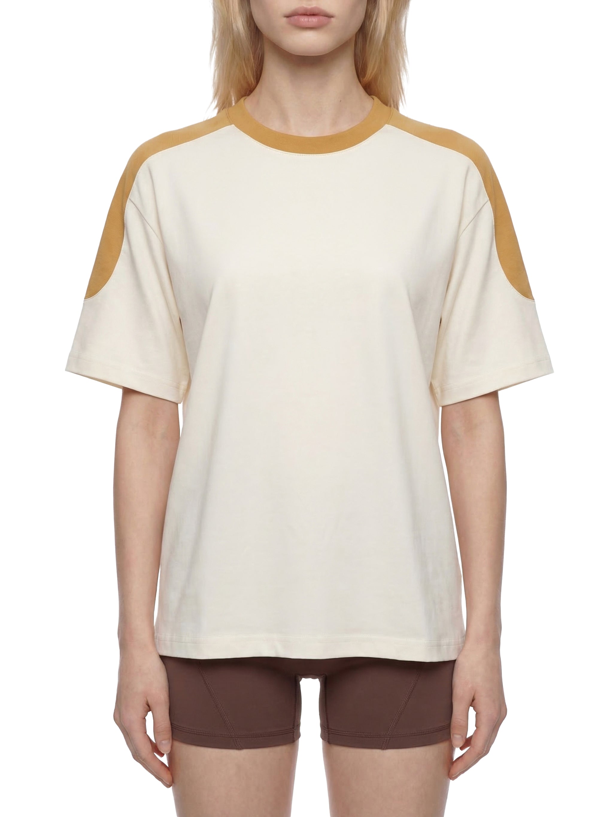 Unisex Color Block Oversized T-Shirt
