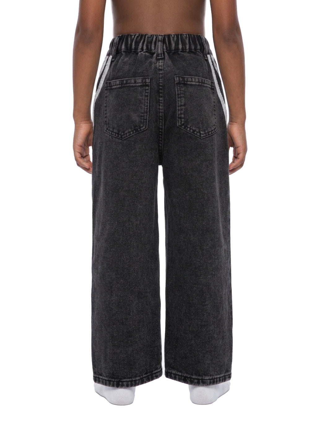 Kid’s Vintage Wash Side Stripe Jeans