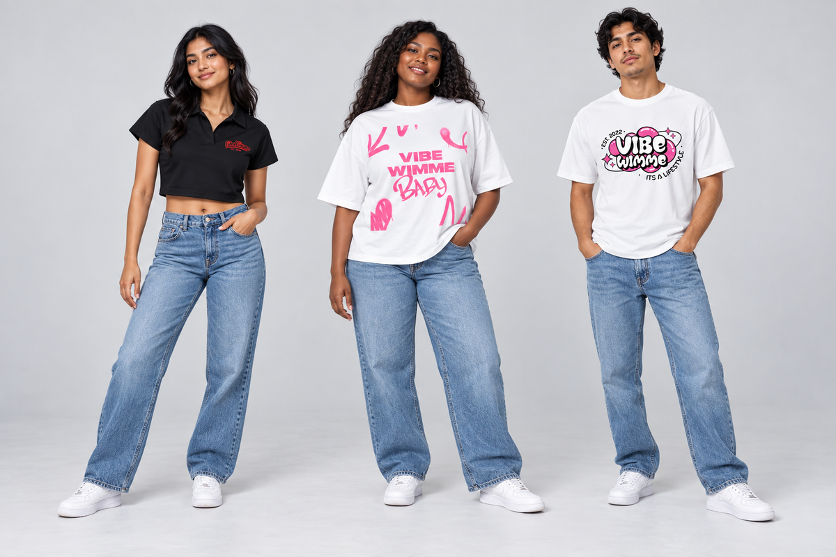 Model 3 from left wearing Sorona Quick-Dry Cooling T-Shirt
